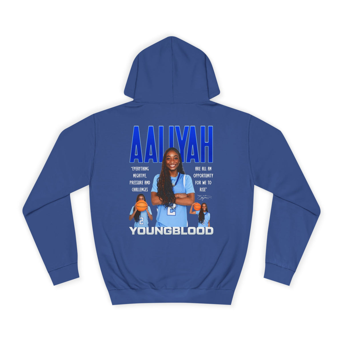 Aaliyah Youngblood Featured Quote Premium Hoodie