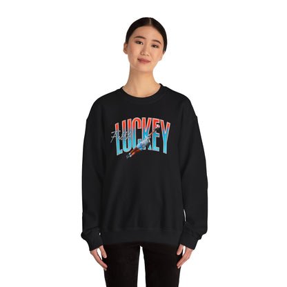 Faith Luckey Big Last Name Crewneck Sweatshirt