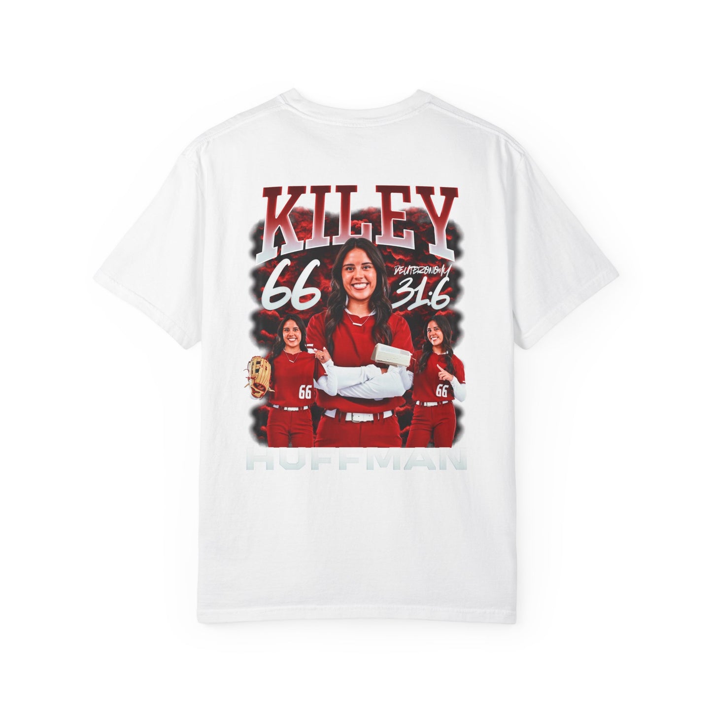 Kiley Huffman Logo Front & Back Premium Tee