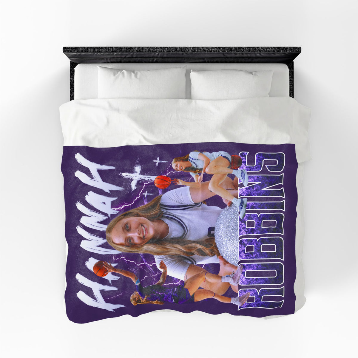 Hannah Robbins 60"-80" Plush Blanket