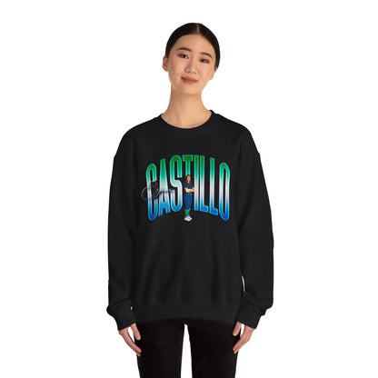 Erynne Castillo Big Last Name Crewneck Sweatshirt