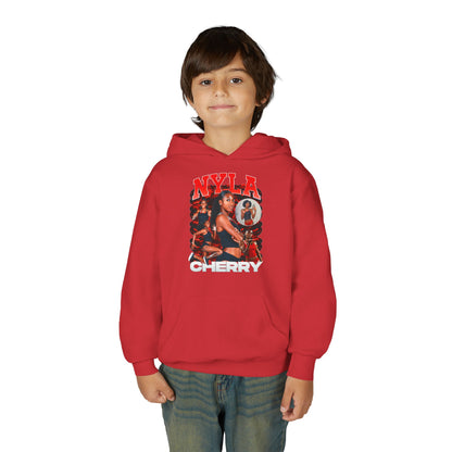 Nyla Cherry First Name Highlight Kids Hoodie