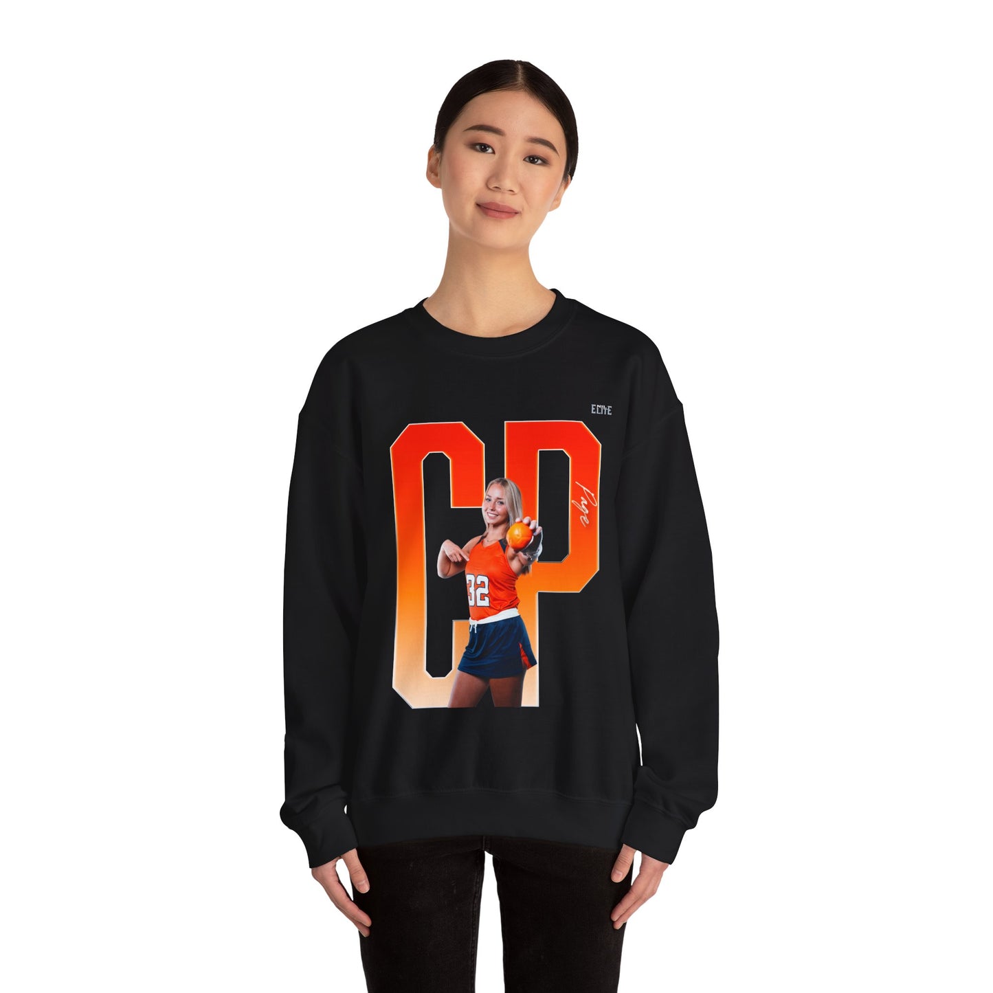 Chloe Page Player Icon Initials Crewneck Sweatshirt