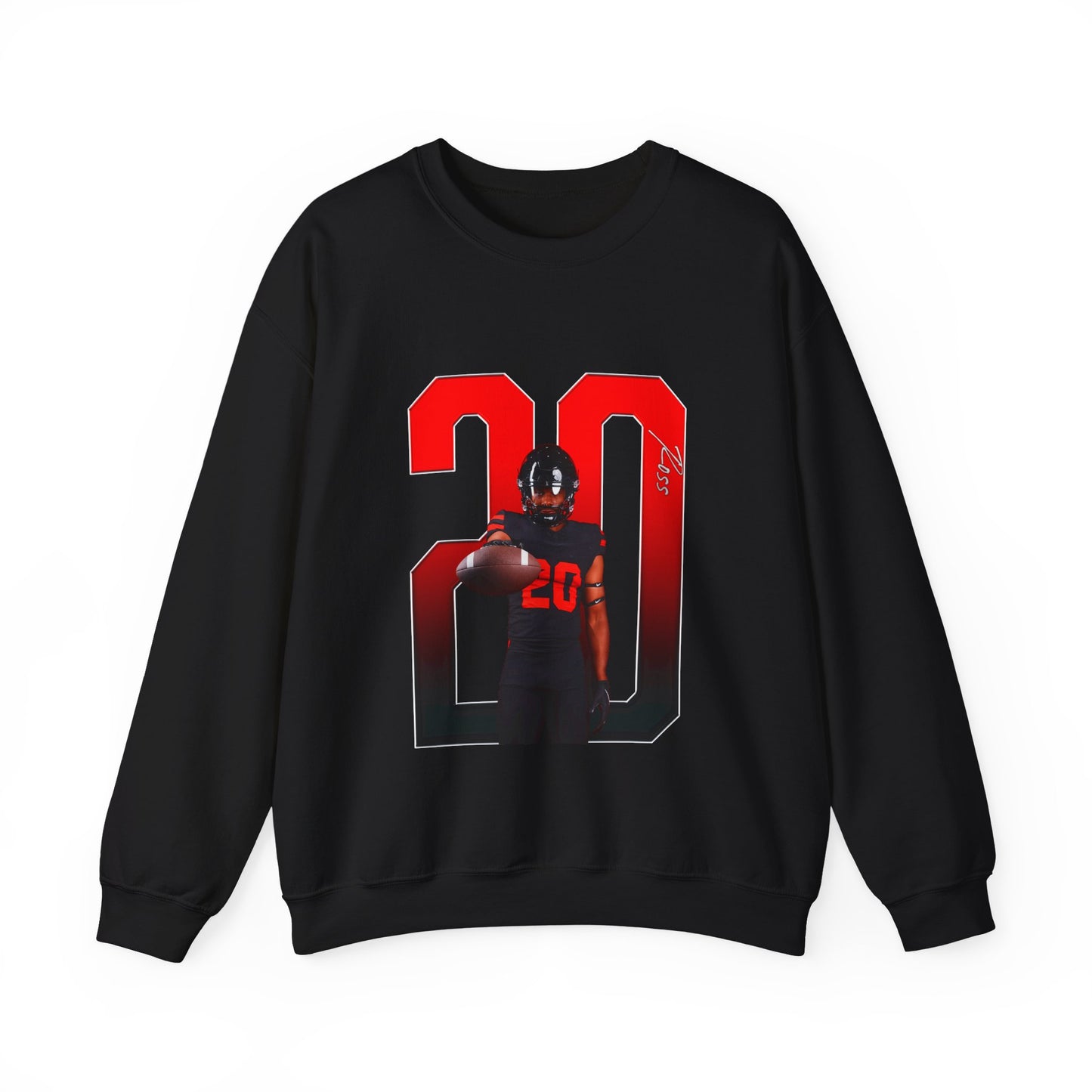 Malik Ross Player Icon Number Crewneck Sweatshirt