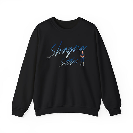 Shayna Suttles Cursive Crewneck Sweatshirt