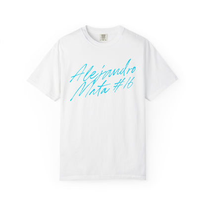 Alejandro Mata Cursive Name & Number Premium Tee