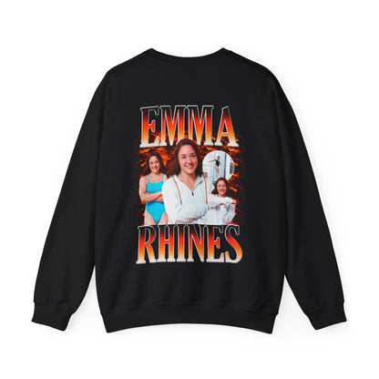 Emma Rhines Logo Front & Back Crewneck