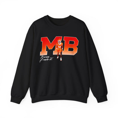Marcus Bourda Jr. Big Initials Crewneck Sweatshirt
