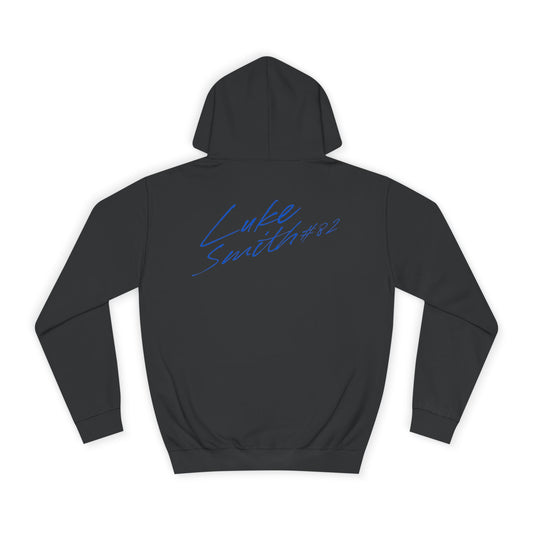 Luke Smith Cursive Name & Number Premium Hoodie
