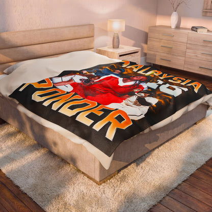 Malaysia Ponder Single Color Combo  60"-80" Plush Blanket