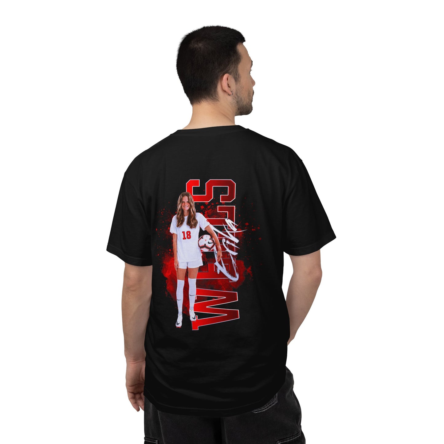 Erika Wells Logo Front & Back Premium Tee