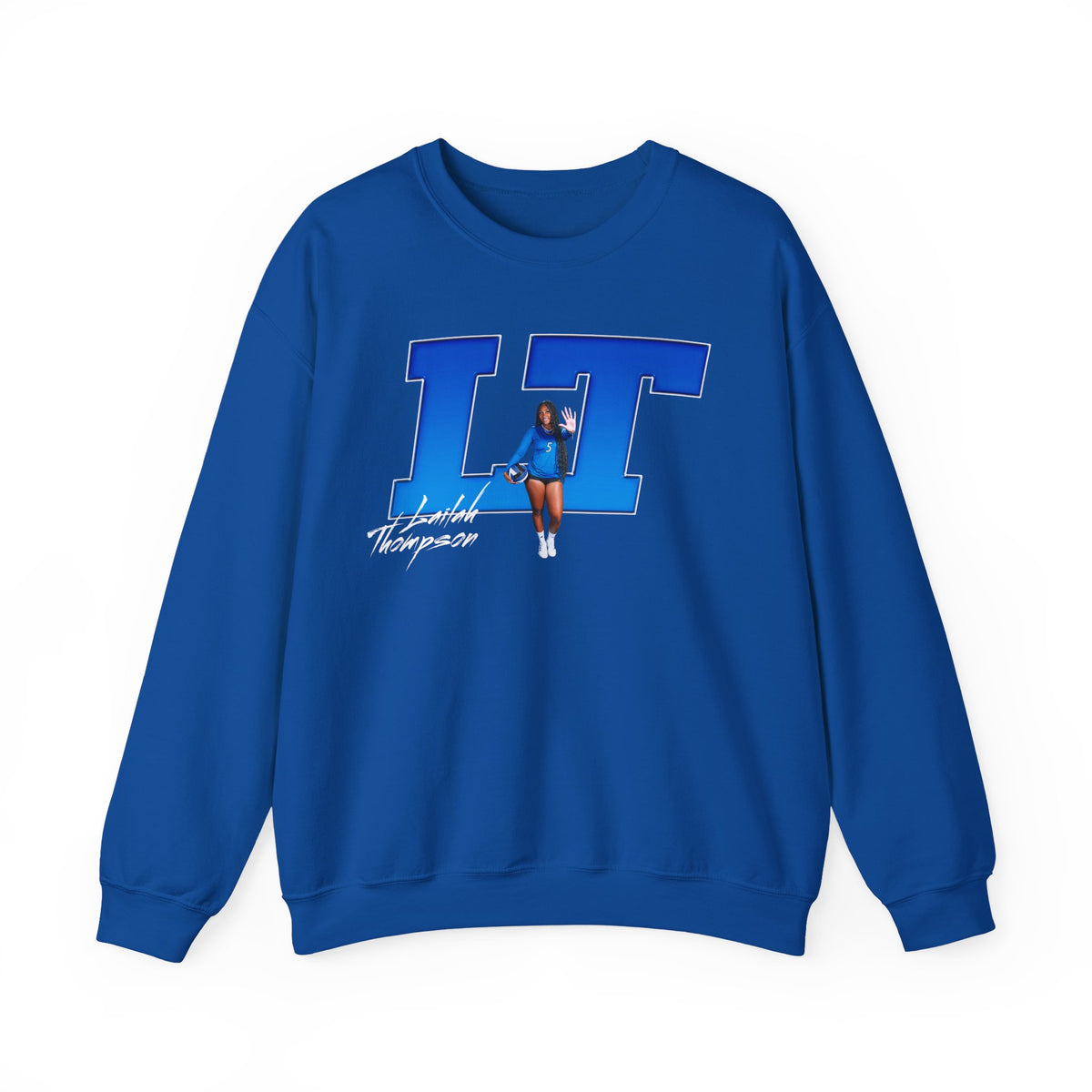 Lailah Thompson Big Initials Crewneck Sweatshirt