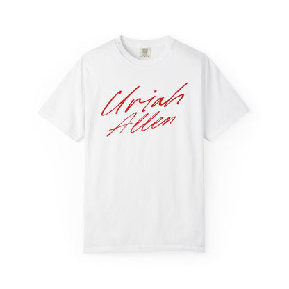 Uriah Allen Cursive Name & Number Premium Tee