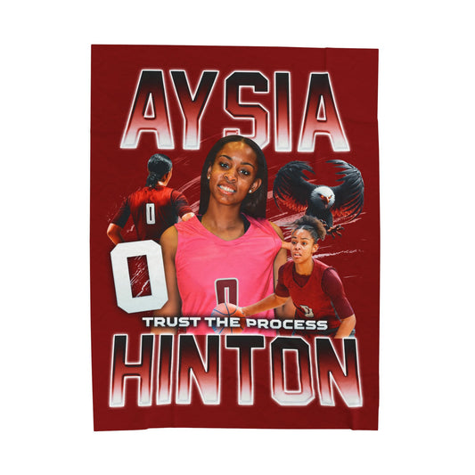 Aysia Hinton 60"-80" Plush Blanket
