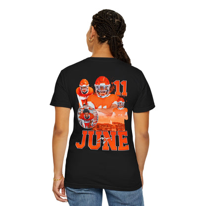 CJ June Logo Front & Back Premium Tee