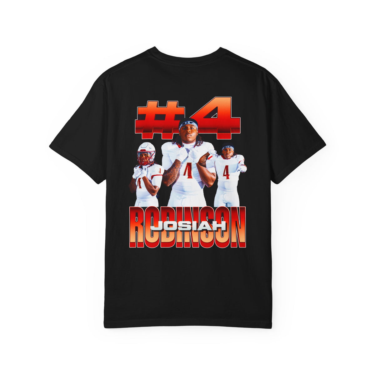 Josiah Robinson Logo Front & Back Premium Tee