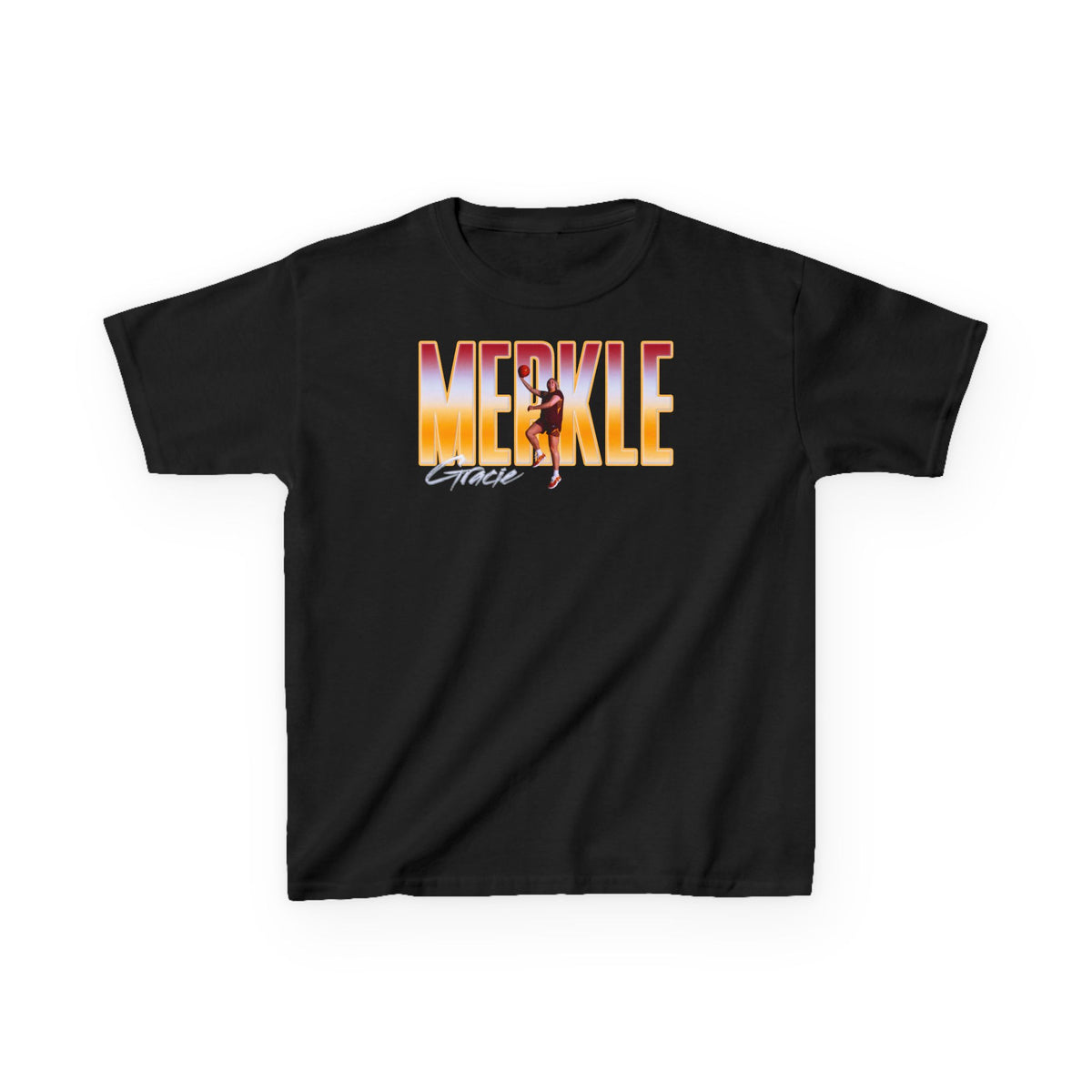 Gracie Merkle Big Last Name Kids Tee