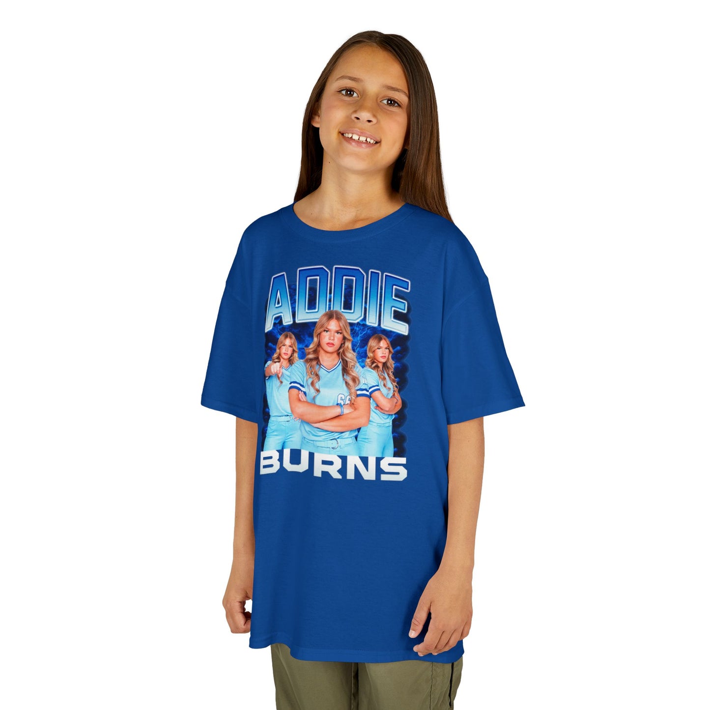 Addie Burns Lightning Storm Kids Tee