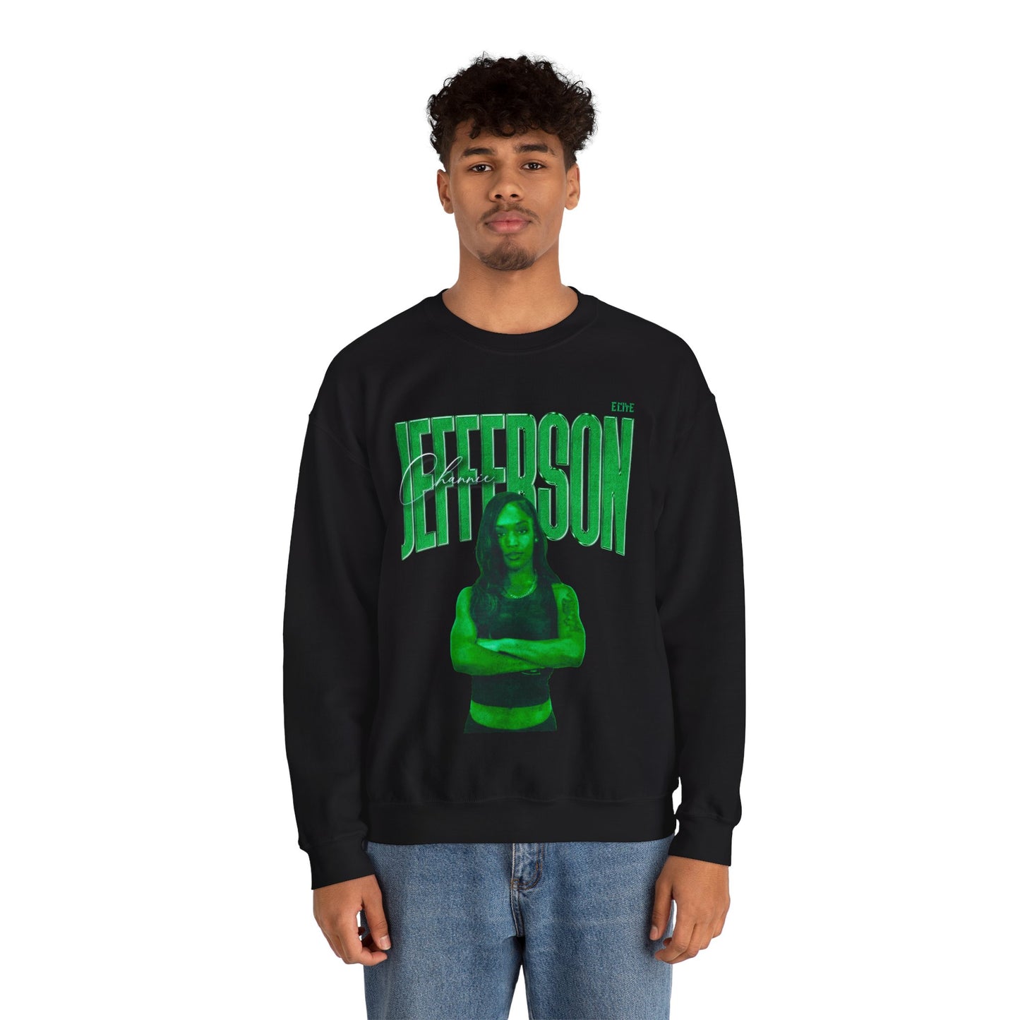 Channie Jefferson Faded Glory Crewneck Sweatshirt