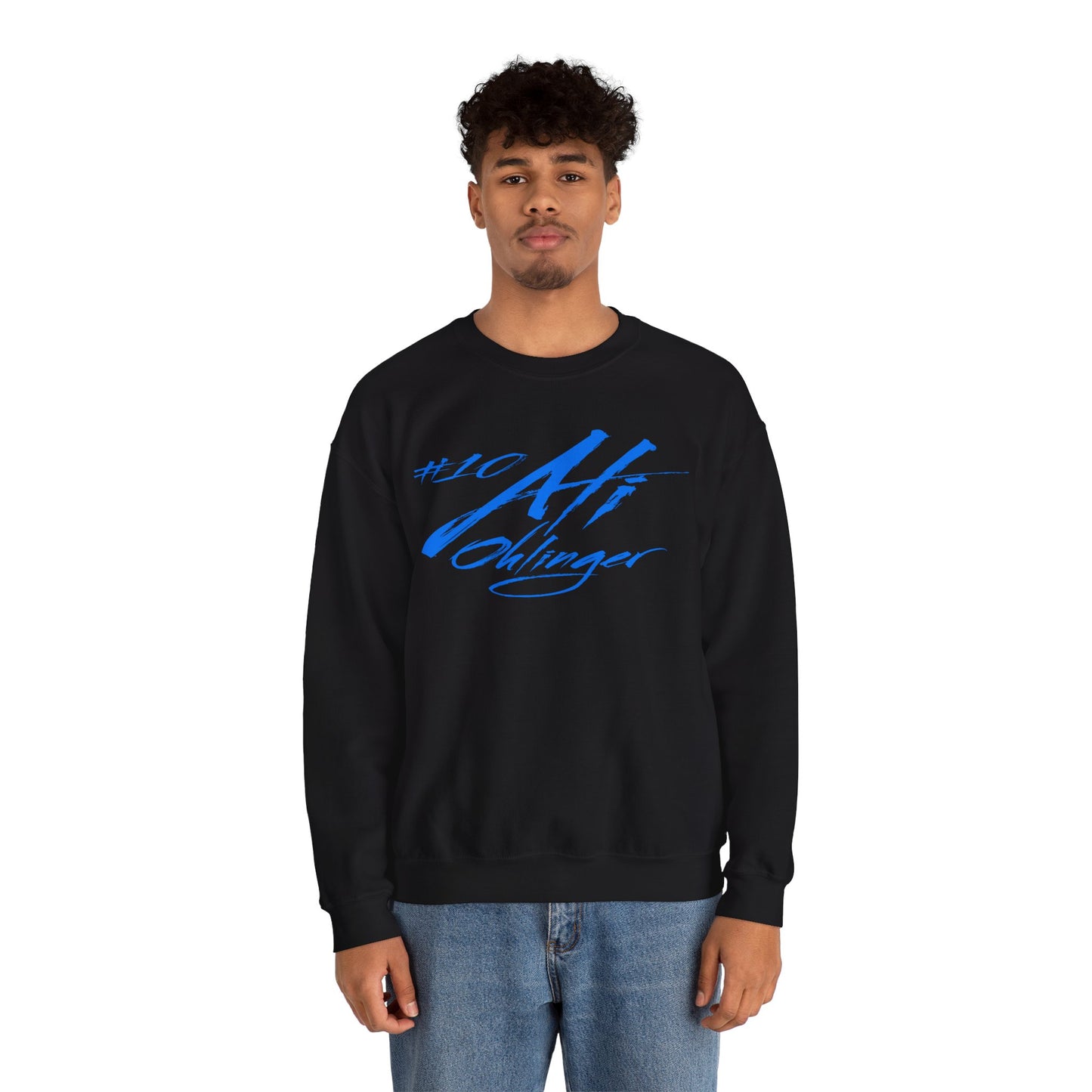 Ali Ohlinger Cursive Crewneck Sweatshirt