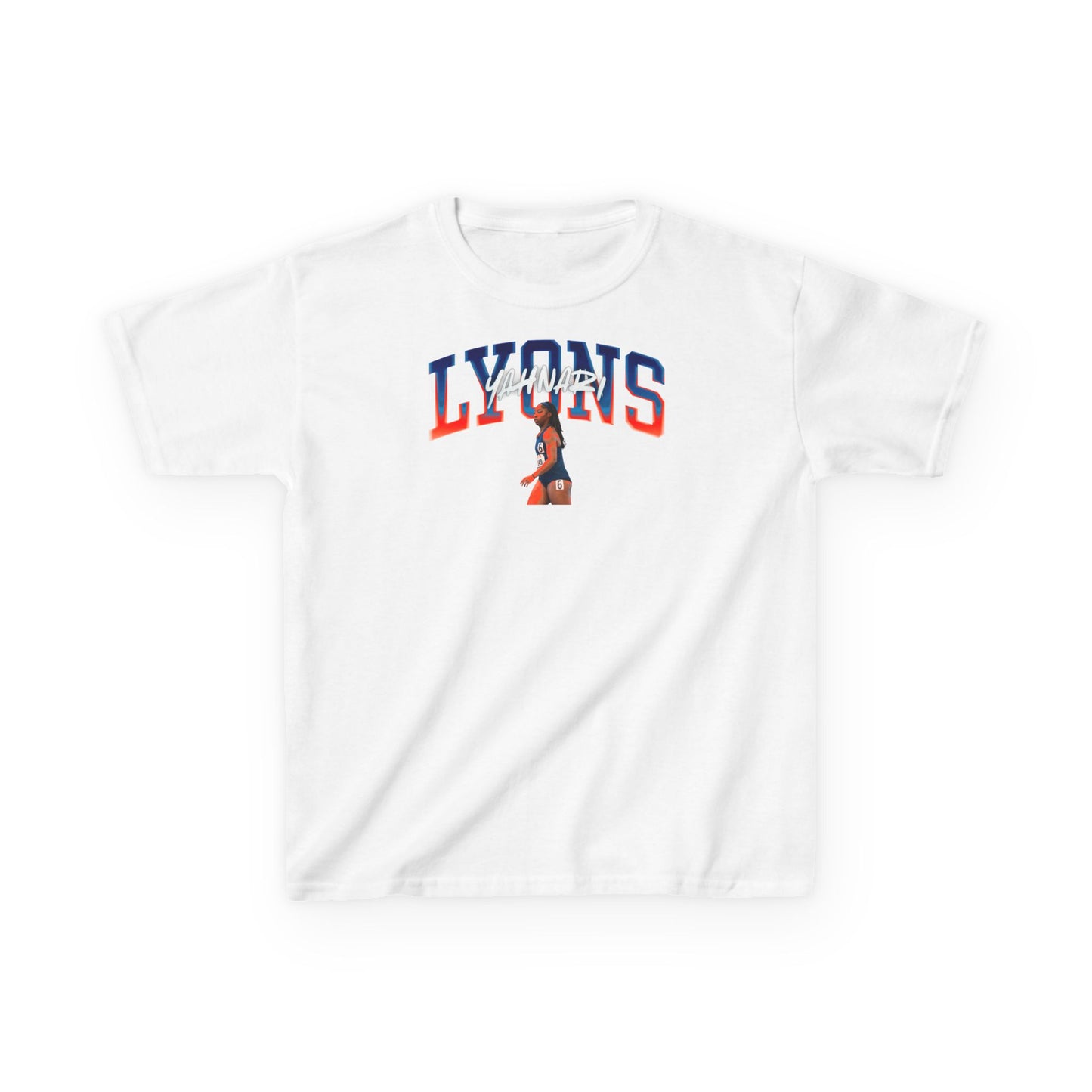 Yahnari Lyons Curved Combo Colored Kids Tee