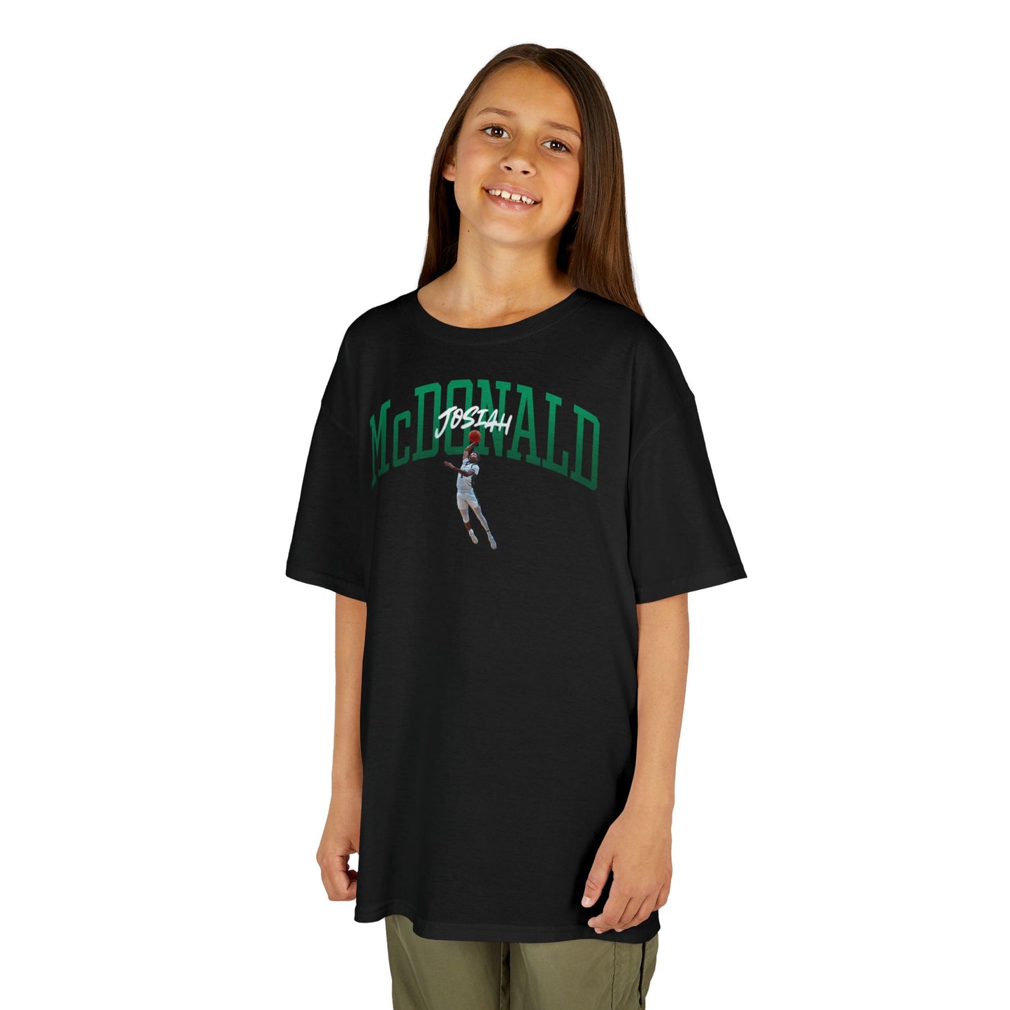 Josiah McDonald Curved Combo Kids Tee