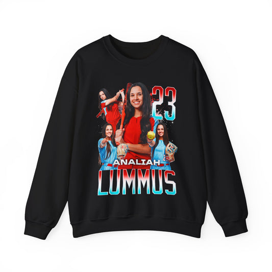 Analiah Lummus Name & Number Ombre Crewneck Sweatshirt