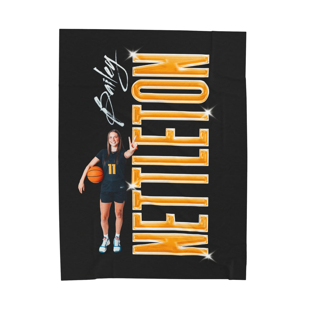 Bailey Nettleton 60"-80" Plush Blanket