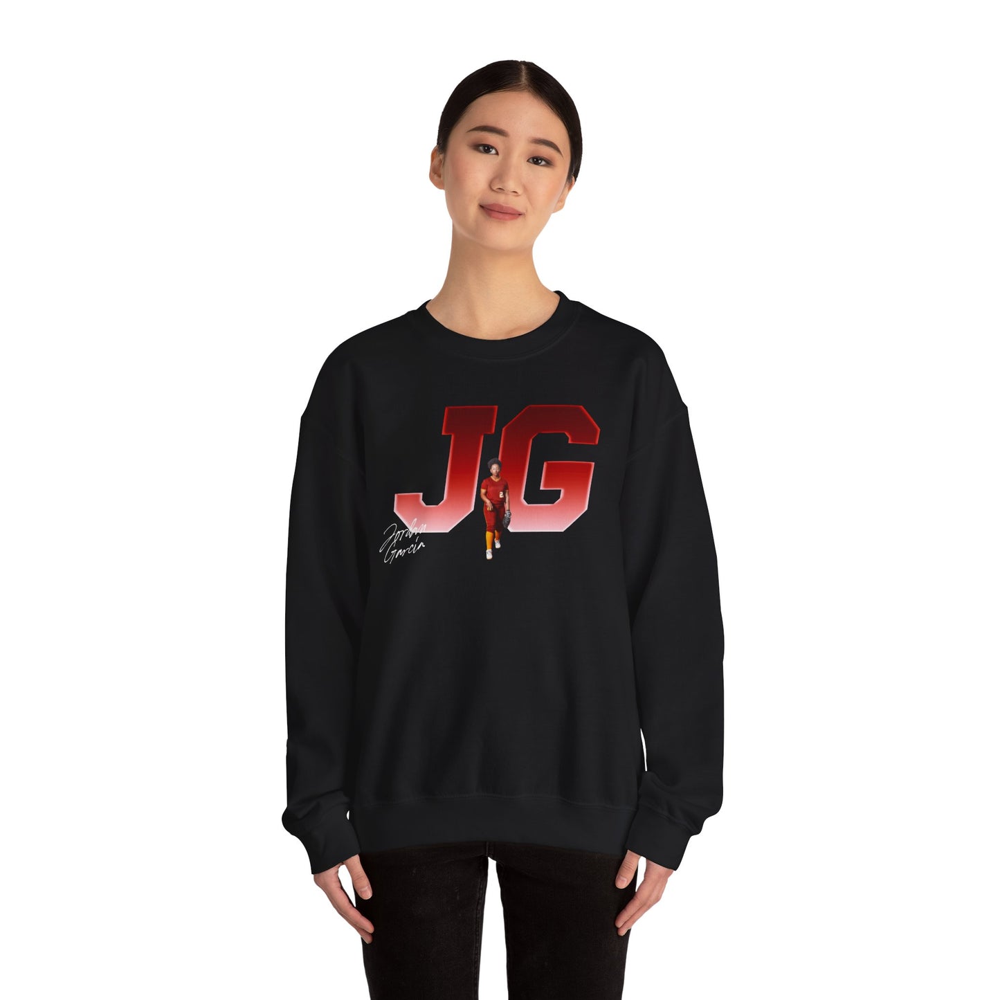 Jordan Garcia Big Initials Colored Crewneck Sweatshirt