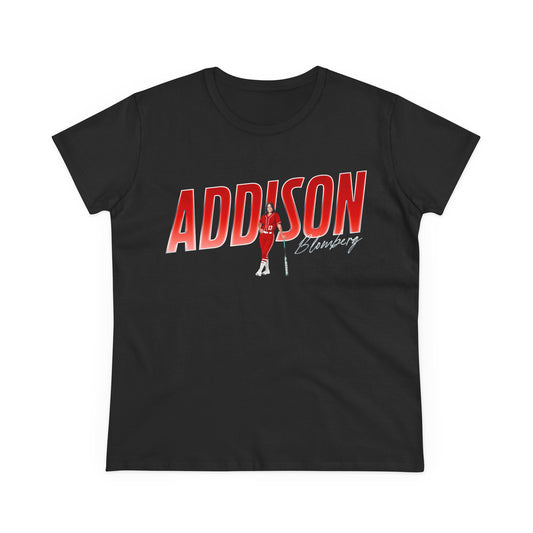 Addison Blomberg Cursive Combo Women's Tee
