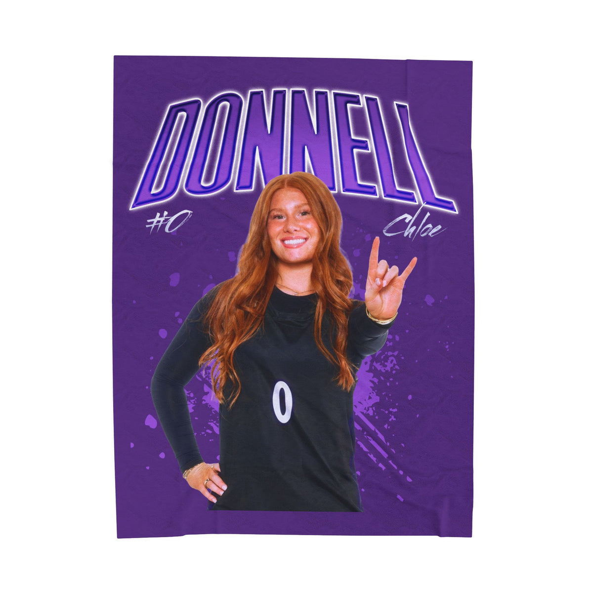 Chloe Donnell 60"-80" Plush Blanket