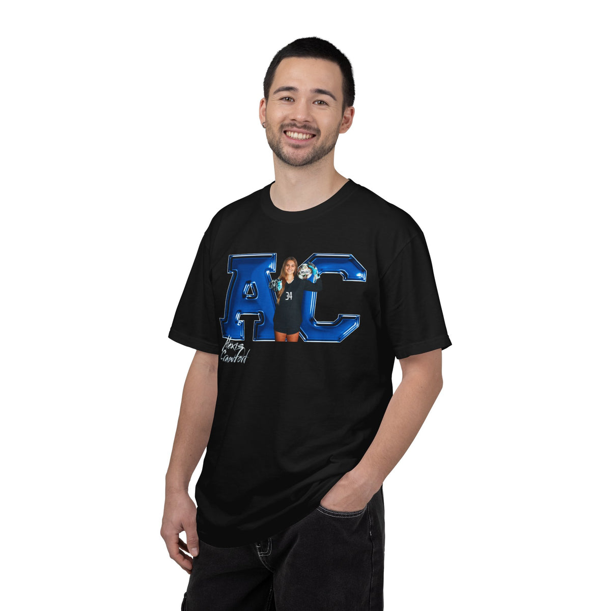 Alexis Crawford Big Initials Premium Tee