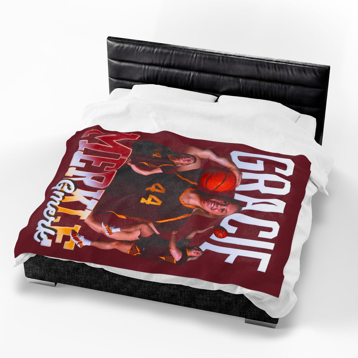 Gracie Merkle 60"-80" Plush Blanket