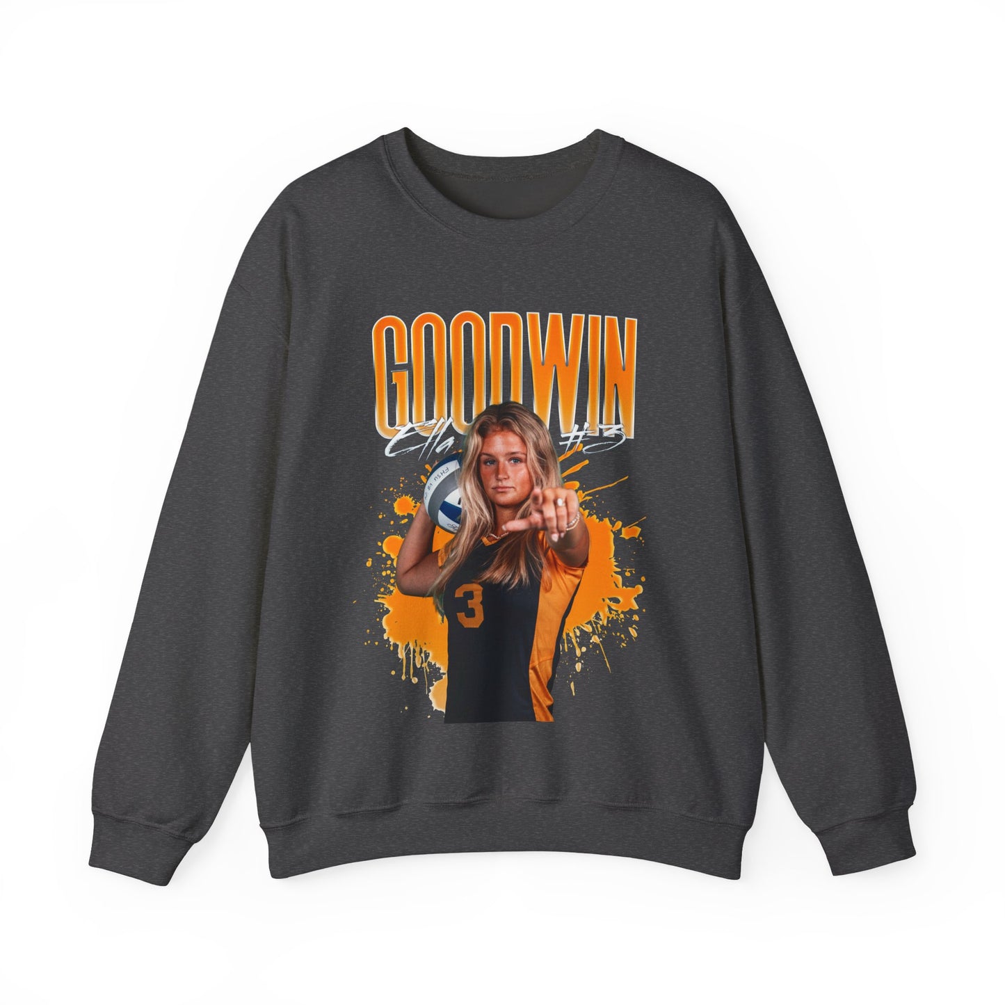 Ella Goodwin Athlete Splatter Crewneck Sweatshirt