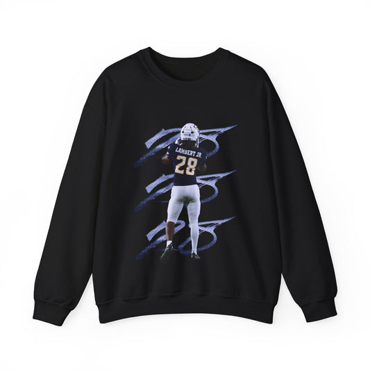 Brandon Lambert Number Scribble Crewneck Sweatshirt