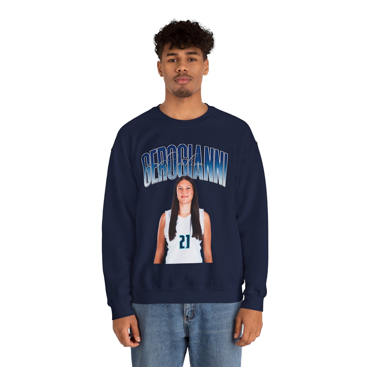 Evelina Gerogianni Athlete Glory Crewneck Sweatshirt