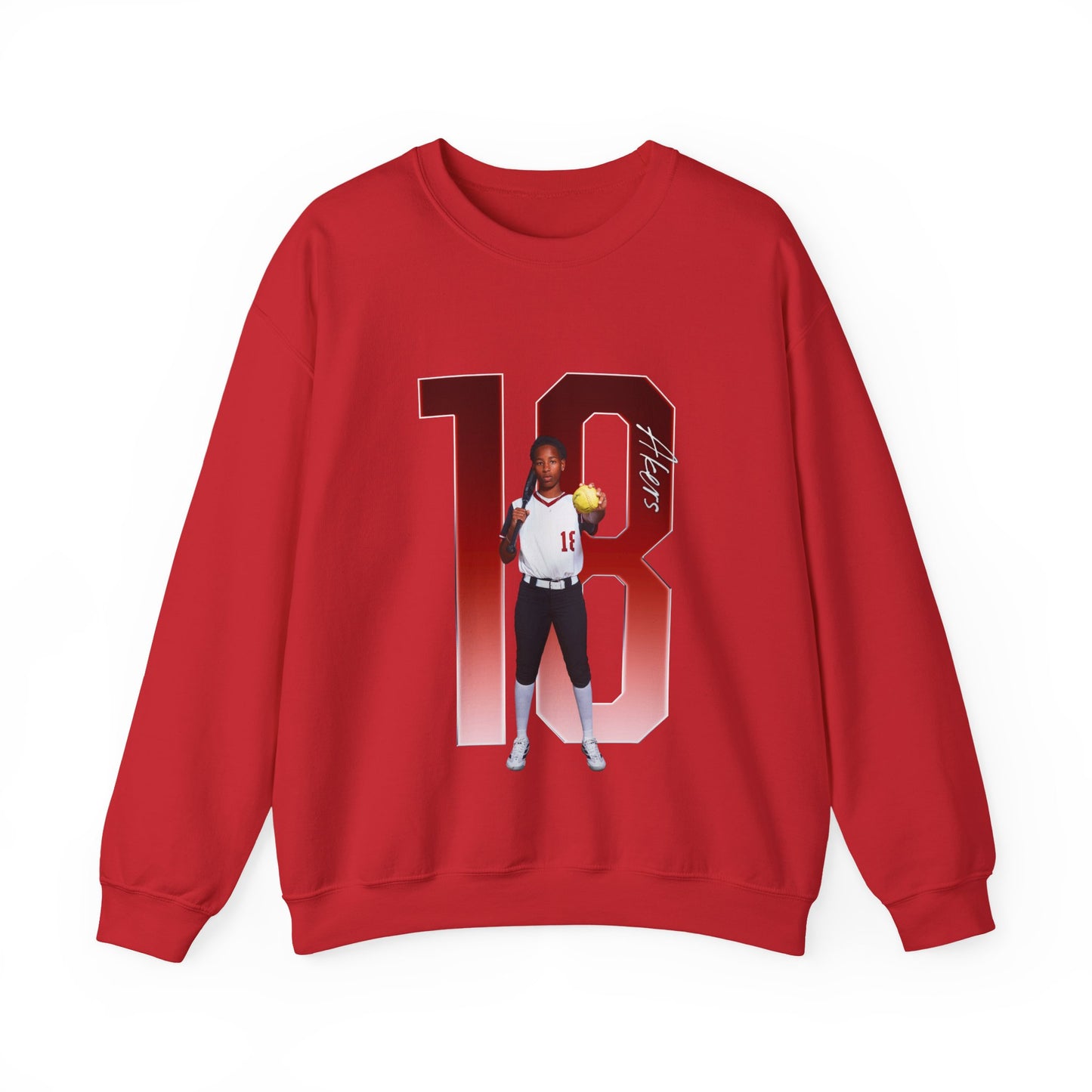 Hilary Akers Player Icon Number Crewneck Sweatshirt