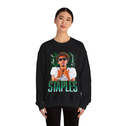 Berell Staples Featured Quote Crewneck Sweatshirt