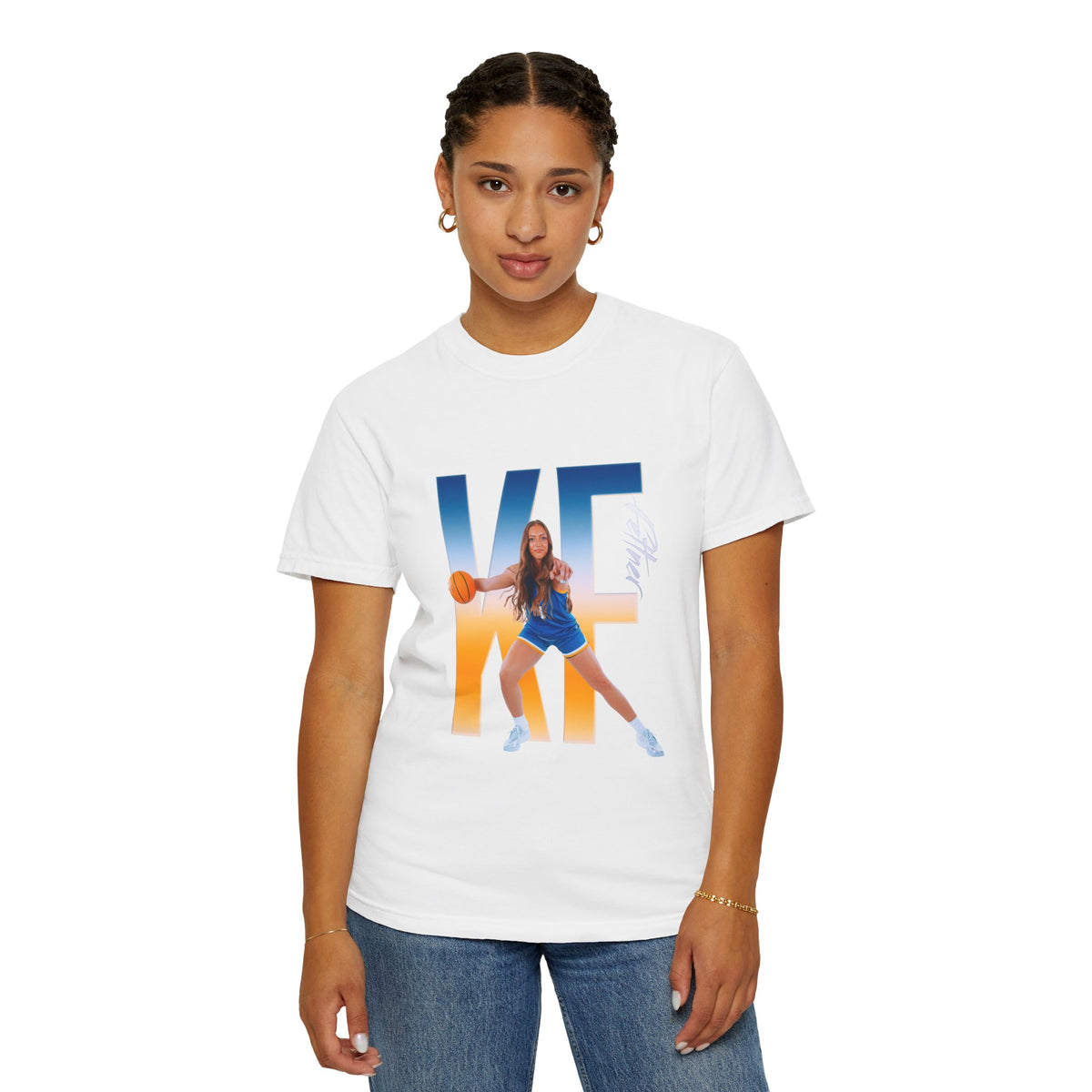 Kensley Feltner Player Icon Initials Premium Tee