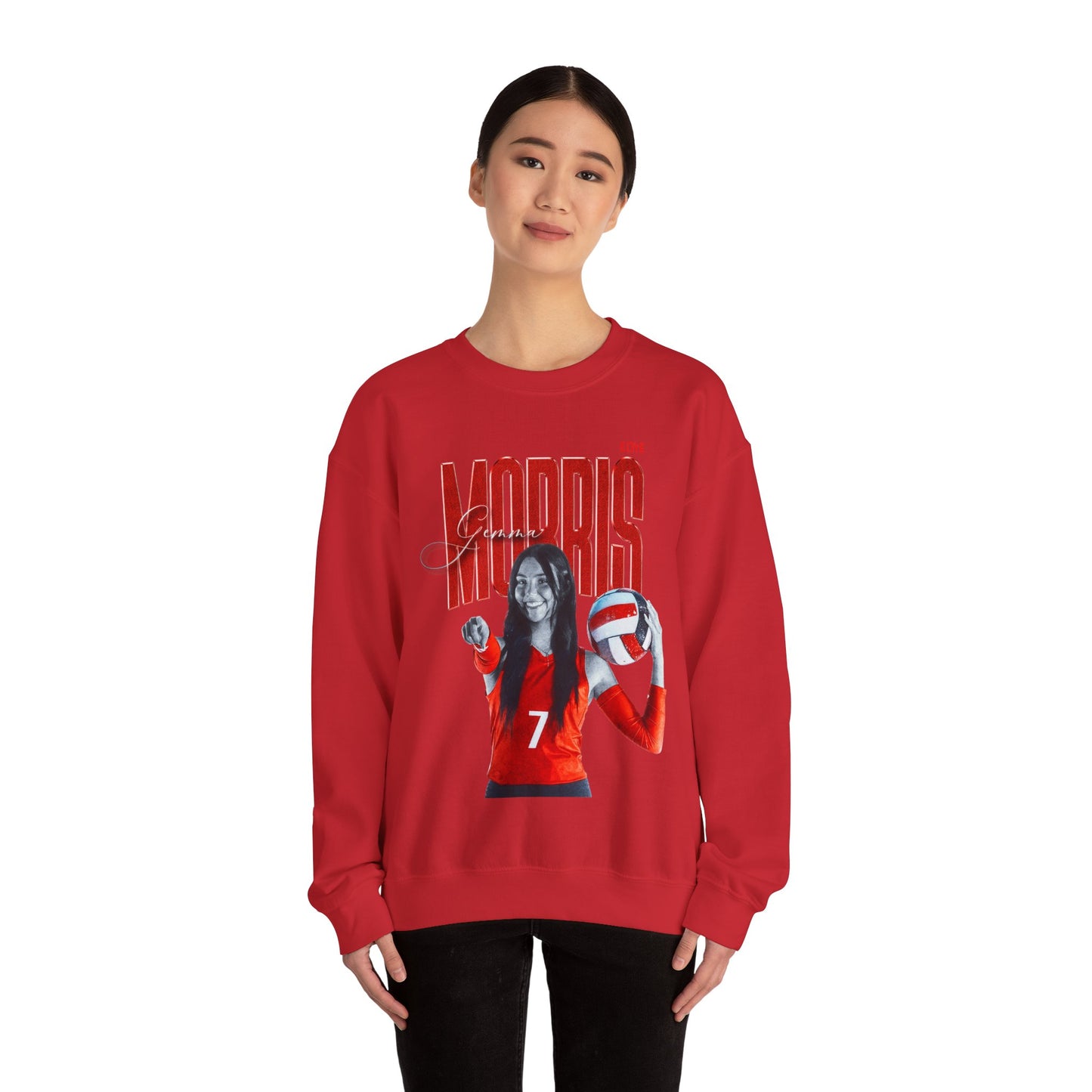Gemma Morris Faded Glory Crewneck Sweatshirt
