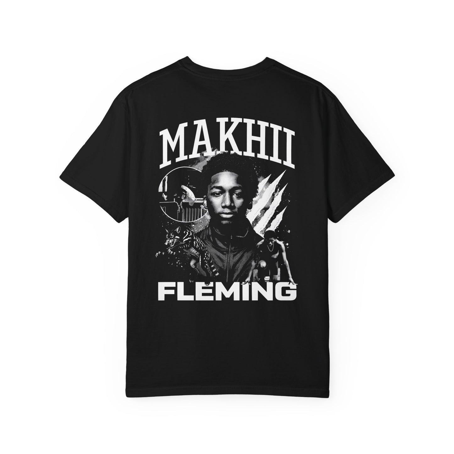 Makhii Fleming Vintage Blackout Premium Tee