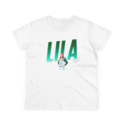 Lila Toll Cursive Combo Colored Women's Tee