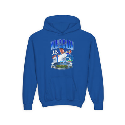 Brett Vondohlen Last Name Highlight Kids Hoodie