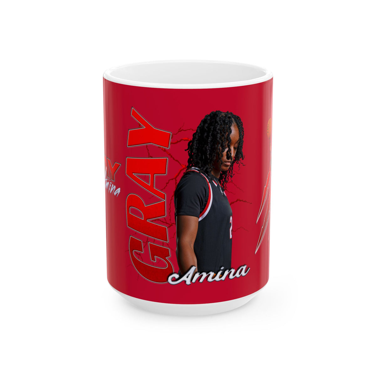 Amina Gray 15oz Mug