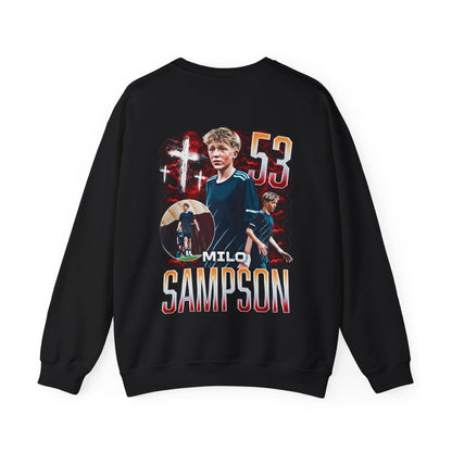 Milo Sampson Logo Front & Back Crewneck