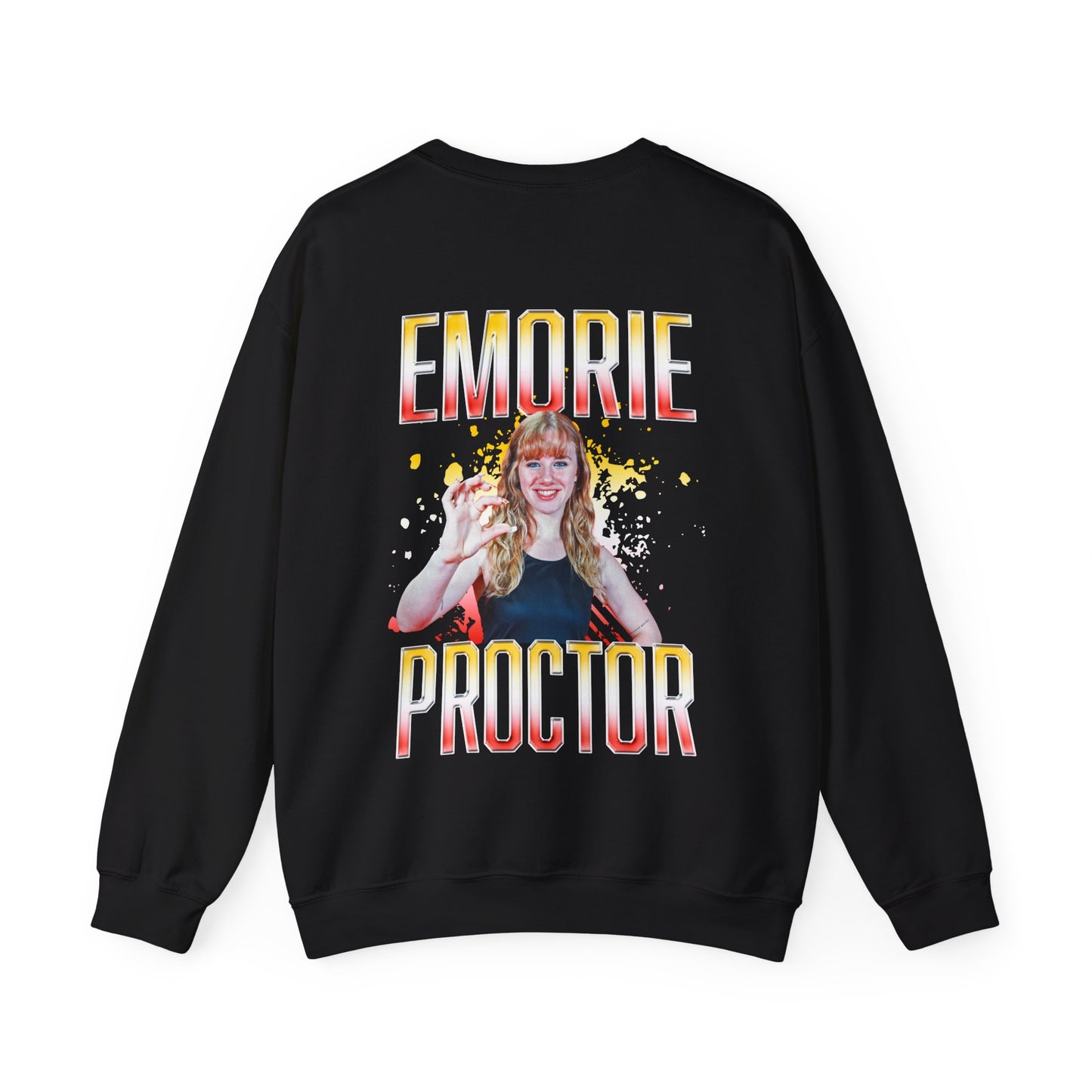 Emorie Proctor Logo Front & Back Crewneck