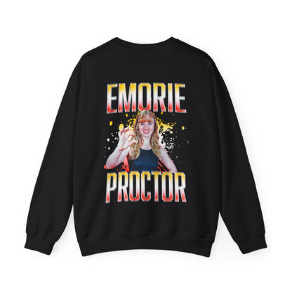 Emorie Proctor Logo Front & Back Crewneck