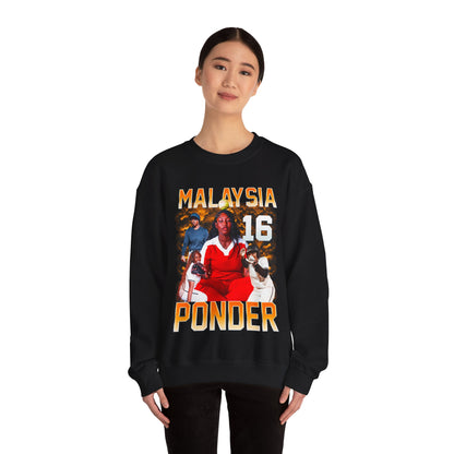 Malaysia Ponder Single Color Combo Crewneck Sweatshirt
