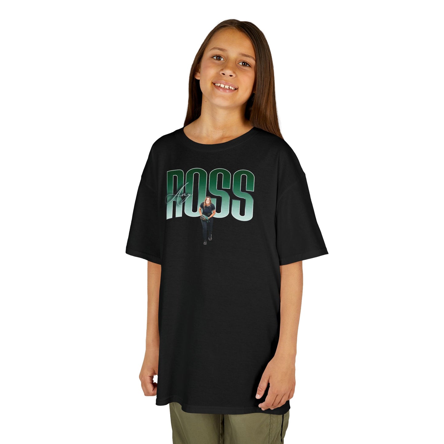 Amy Ross Big Last Name Kids Tee
