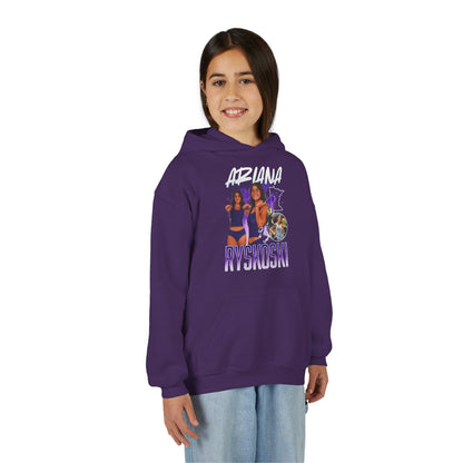 Ariana Ryskoski Colored & White Combo Kids Hoodie